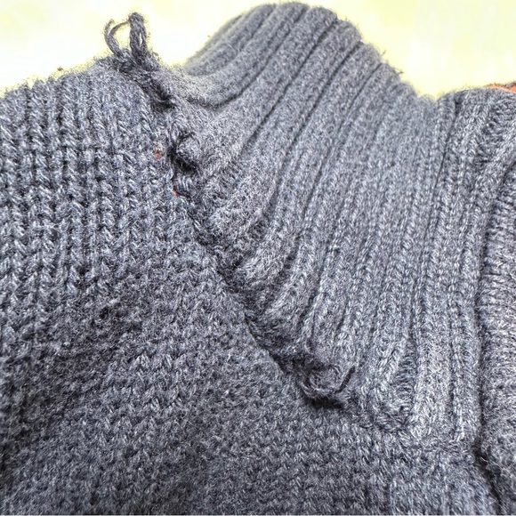 Izod Sweater Blue & Orange Quarter Zip Size 4T - Picture 8 of 16